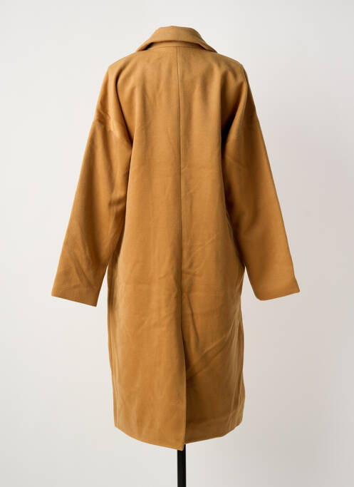 Manteau long beige YUKA femme