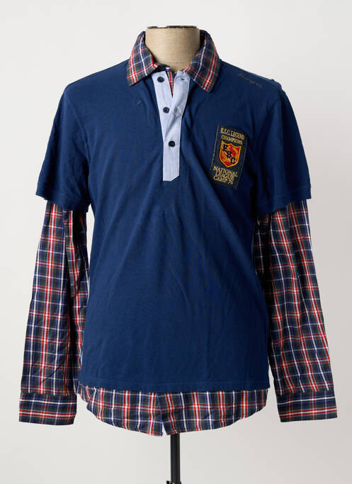 Polo bleu ENERGIE homme