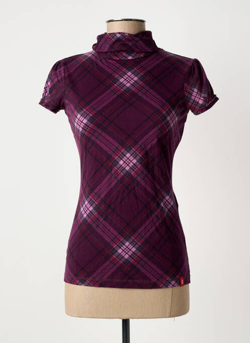 T-shirt violet EDC BY ESPRIT femme