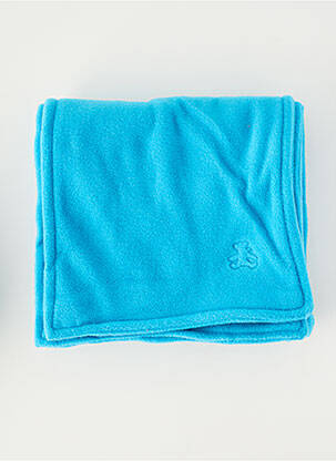 Echarpe tissage polaire bleu fonce LULU CASTAGNETTE enfant