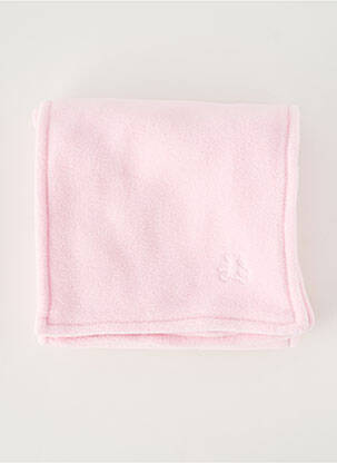 Echarpe tissage polaire rose LULU CASTAGNETTE enfant