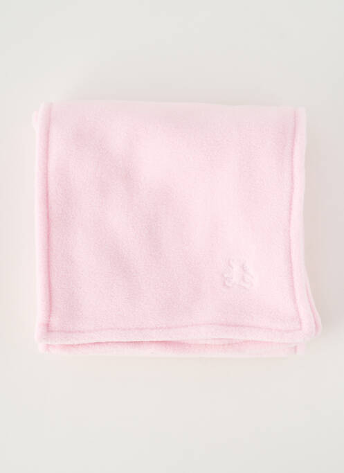 Echarpe tissage polaire rose LULU CASTAGNETTE enfant
