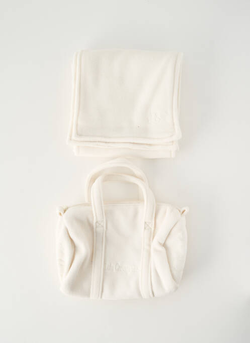 Echarpe tissage polaire beige LULU CASTAGNETTE enfant