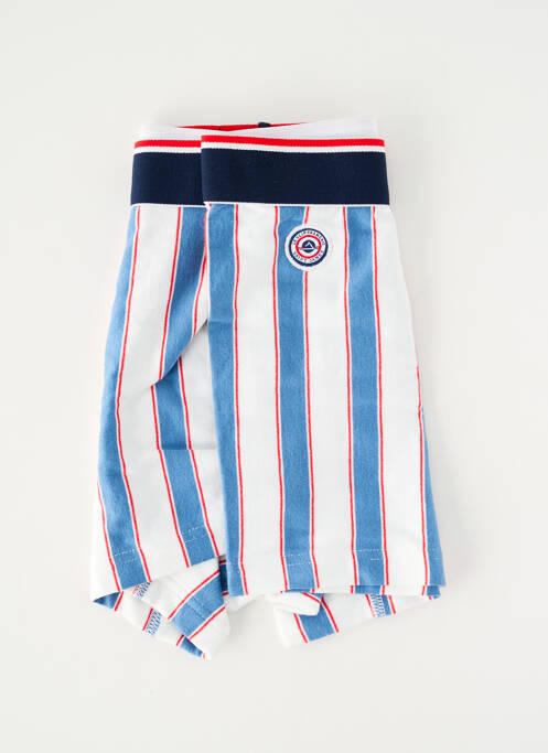 Boxer imprimé rayures bleu LE SLIP FRANCAIS homme