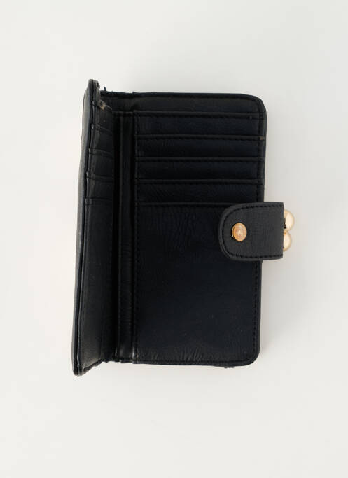 Portefeuille noir DESIGUAL femme