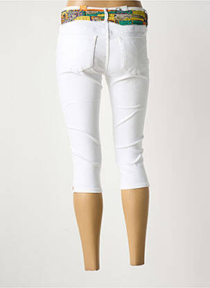 Pantacourt blanc TIMEZONE femme