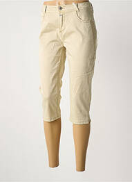 Pantacourt beige TIMEZONE femme