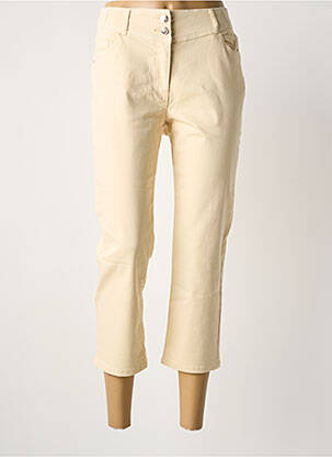 Pantacourt beige JULIE GUERLANDE femme