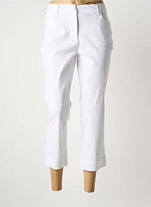 Pantacourt blanc JULIE GUERLANDE femme