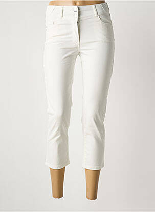 Pantacourt blanc JULIE GUERLANDE femme