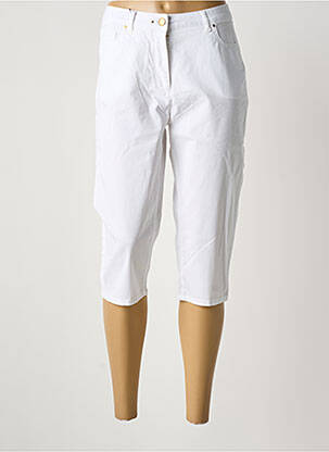 Pantacourt blanc JULIE GUERLANDE femme