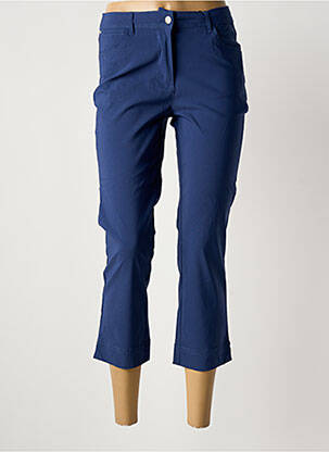 Pantacourt bleu JULIE GUERLANDE femme