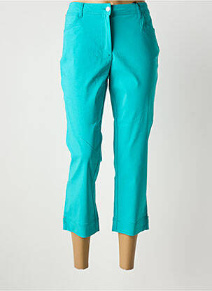 Pantacourt bleu clair JULIE GUERLANDE femme