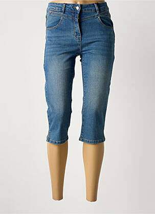 Pantacourt bleu JULIE GUERLANDE femme