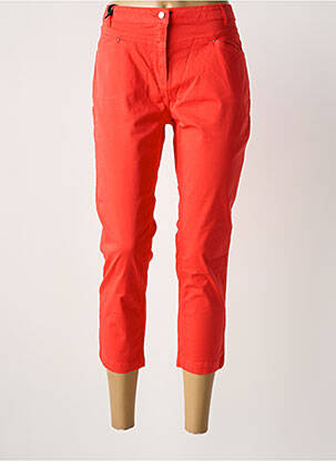 Pantacourt rouge JULIE GUERLANDE femme