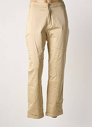 Pantalon droit beige VILA femme