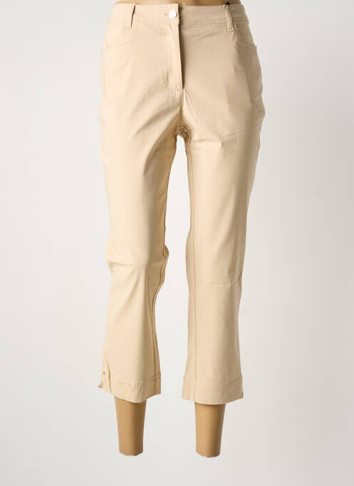 Pantacourt beige JULIE GUERLANDE femme