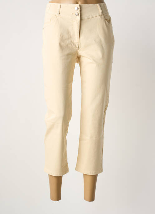 Pantacourt beige JULIE GUERLANDE femme