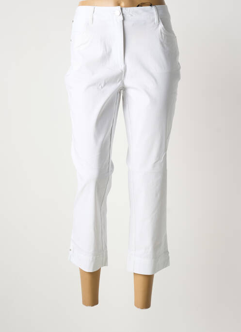 Pantacourt blanc JULIE GUERLANDE femme