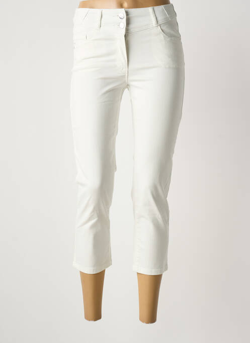 Pantacourt blanc JULIE GUERLANDE femme