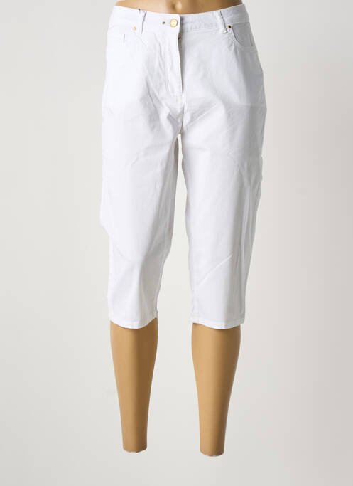 Pantacourt blanc JULIE GUERLANDE femme