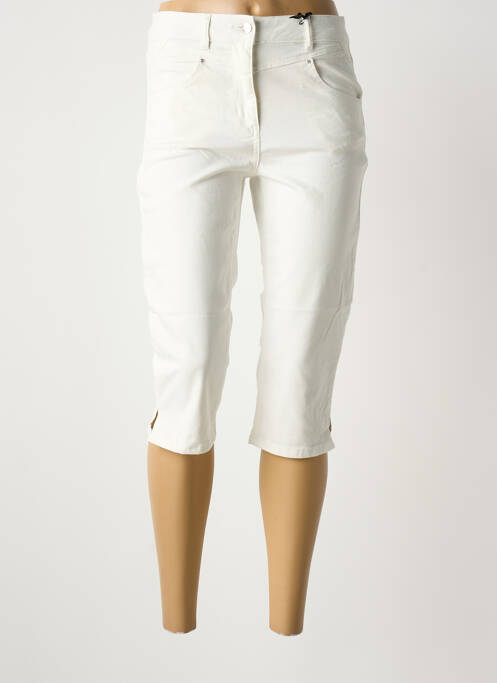 Pantacourt blanc JULIE GUERLANDE femme