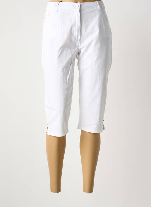 Pantacourt blanc JULIE GUERLANDE femme