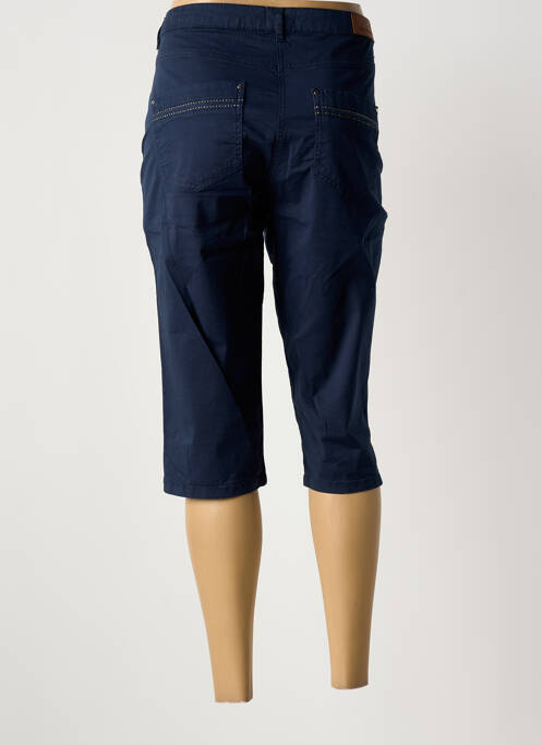 Pantacourt bleu JULIE GUERLANDE femme