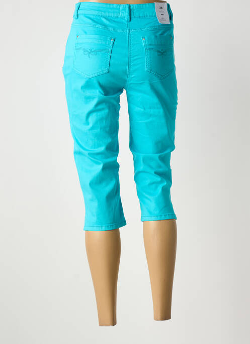 Pantacourt bleu JULIE GUERLANDE femme