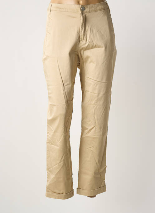 Pantalon droit beige VILA femme