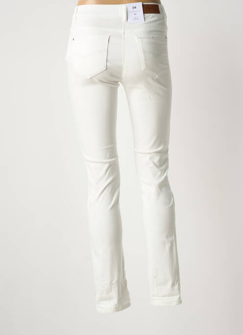 Pantalon slim blanc JULIE GUERLANDE femme