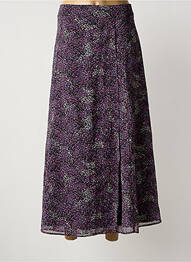 Jupe longue violet ONE STEP femme