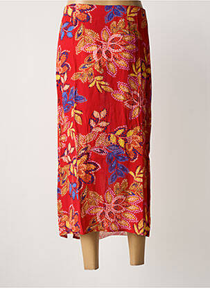 Jupe longue rouge LA PETITE ETOILE femme