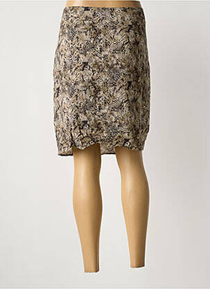 Jupe mi-longue beige ONE STEP femme