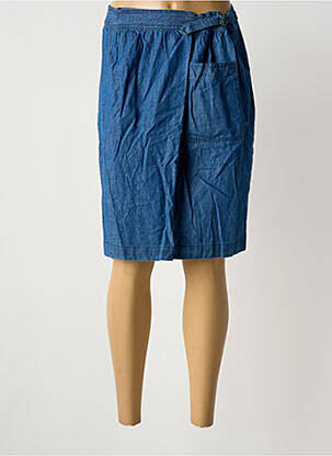 Jupe mi-longue bleu HARRIS WILSON femme