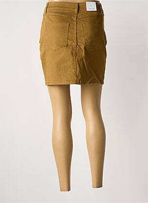 Jupe courte marron VILA femme