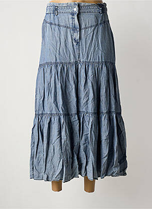 Jupe longue bleu IKKS femme