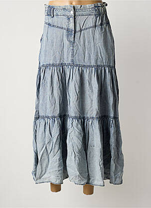 Jupe longue bleu clair IKKS femme