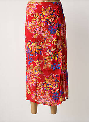 Jupe longue rouge LA PETITE ETOILE femme