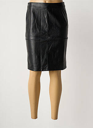 Jupe mi-longue noir VILA femme