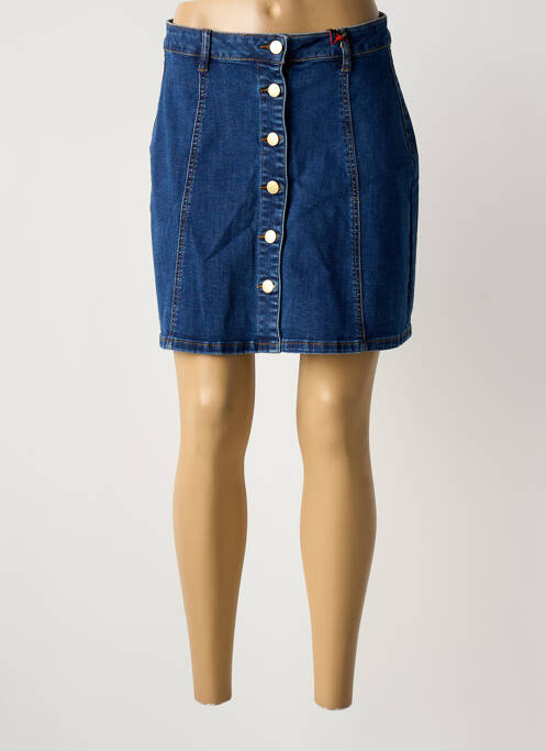 Jupe courte bleu LA PETITE ETOILE femme