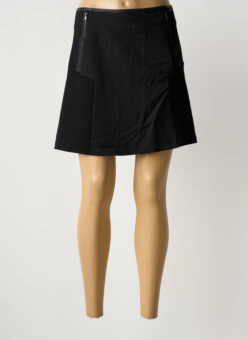 Jupe courte noir IKKS femme