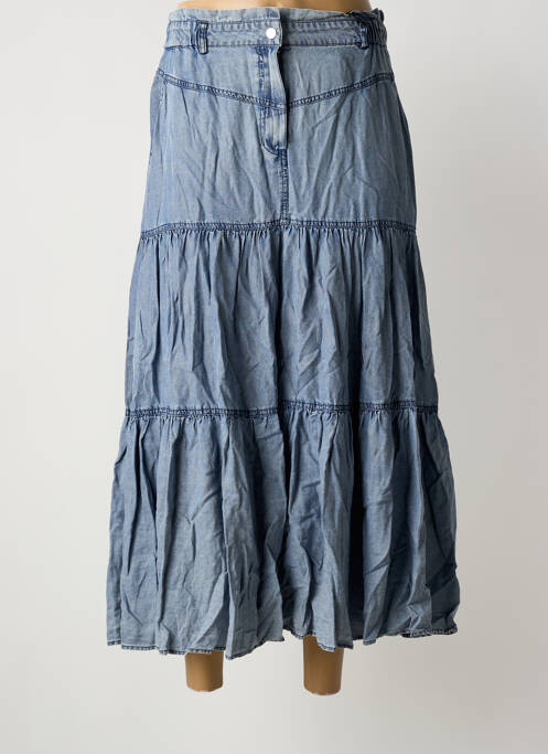 Jupe longue bleu IKKS femme