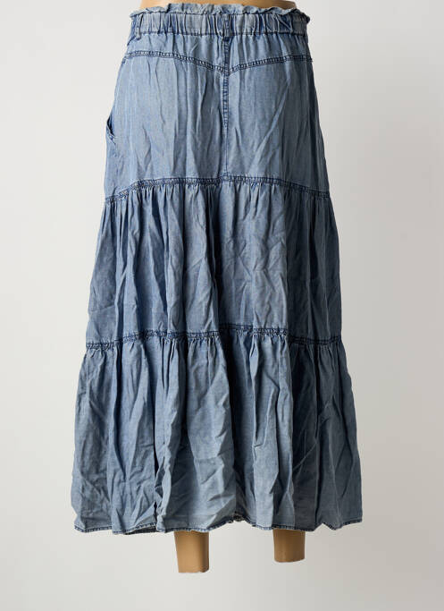 Jupe longue bleu IKKS femme