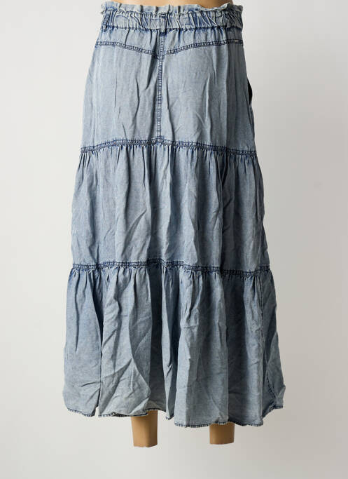 Jupe longue bleu clair IKKS femme
