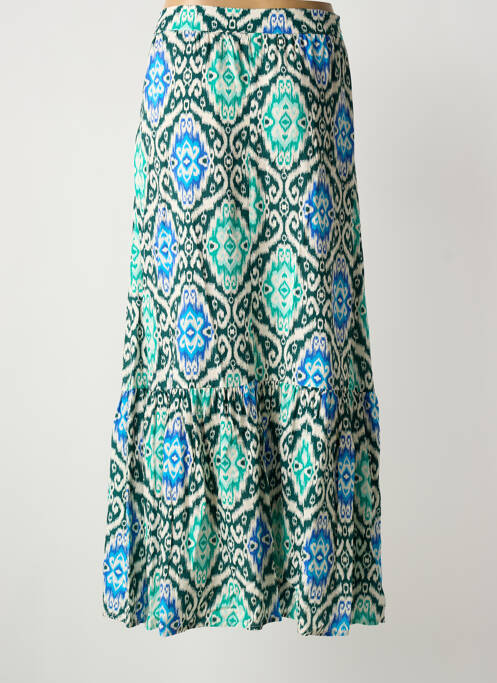 Jupe longue bleu LA FEE MARABOUTEE femme