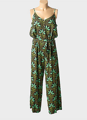 Combi-pantalon fines bretelles fines bretelles vert DIPLODOCUS femme