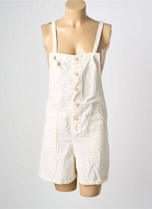 Salopette beige HAPPY femme