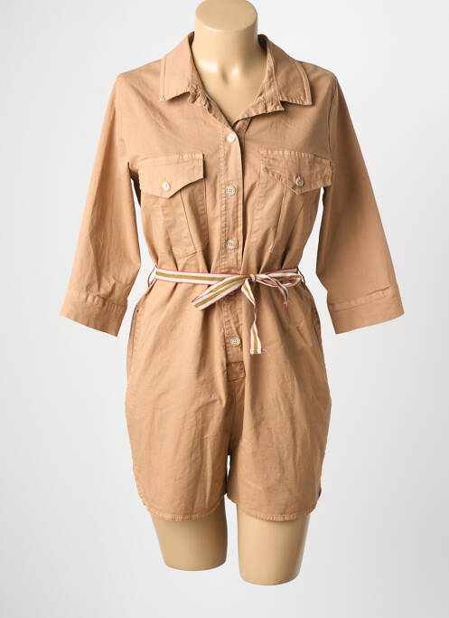 Combishort marron PAKO LITTO femme