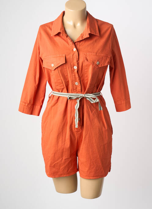 Combishort orange PAKO LITTO femme